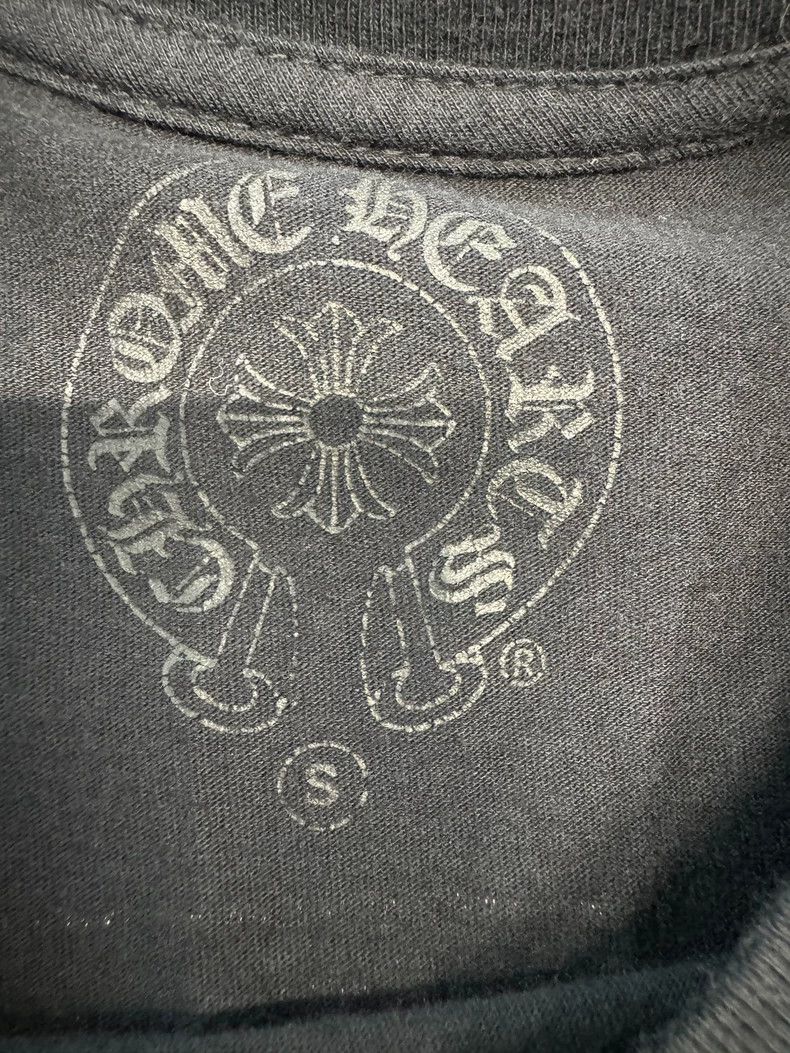 Chrome Hearts Chrome Hearts Black Scroll Short Sleeve Tee-yf Size US S / EU 44-46 / 1 - 4 Thumbnail
