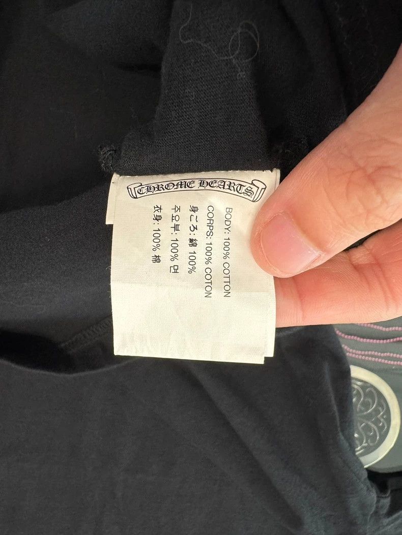 Chrome Hearts Chrome Hearts Black Scroll Short Sleeve Tee-yf Size US S / EU 44-46 / 1 - 6 Thumbnail