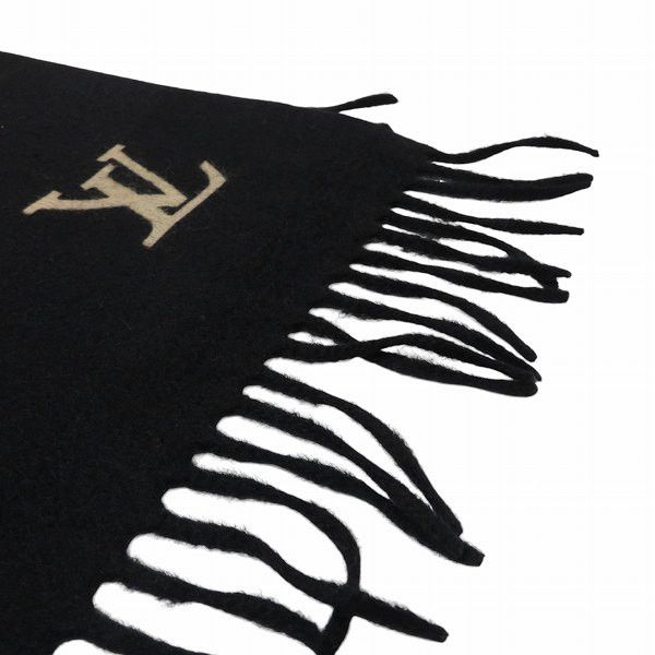 Louis Vuitton Louis Vuitton Louis Vuitton Echarpe Geranium Cashmere Scarf Natural Material Scarf M71281 DUTY FREE for USA Size ONE SIZE - 7 Thumbnail