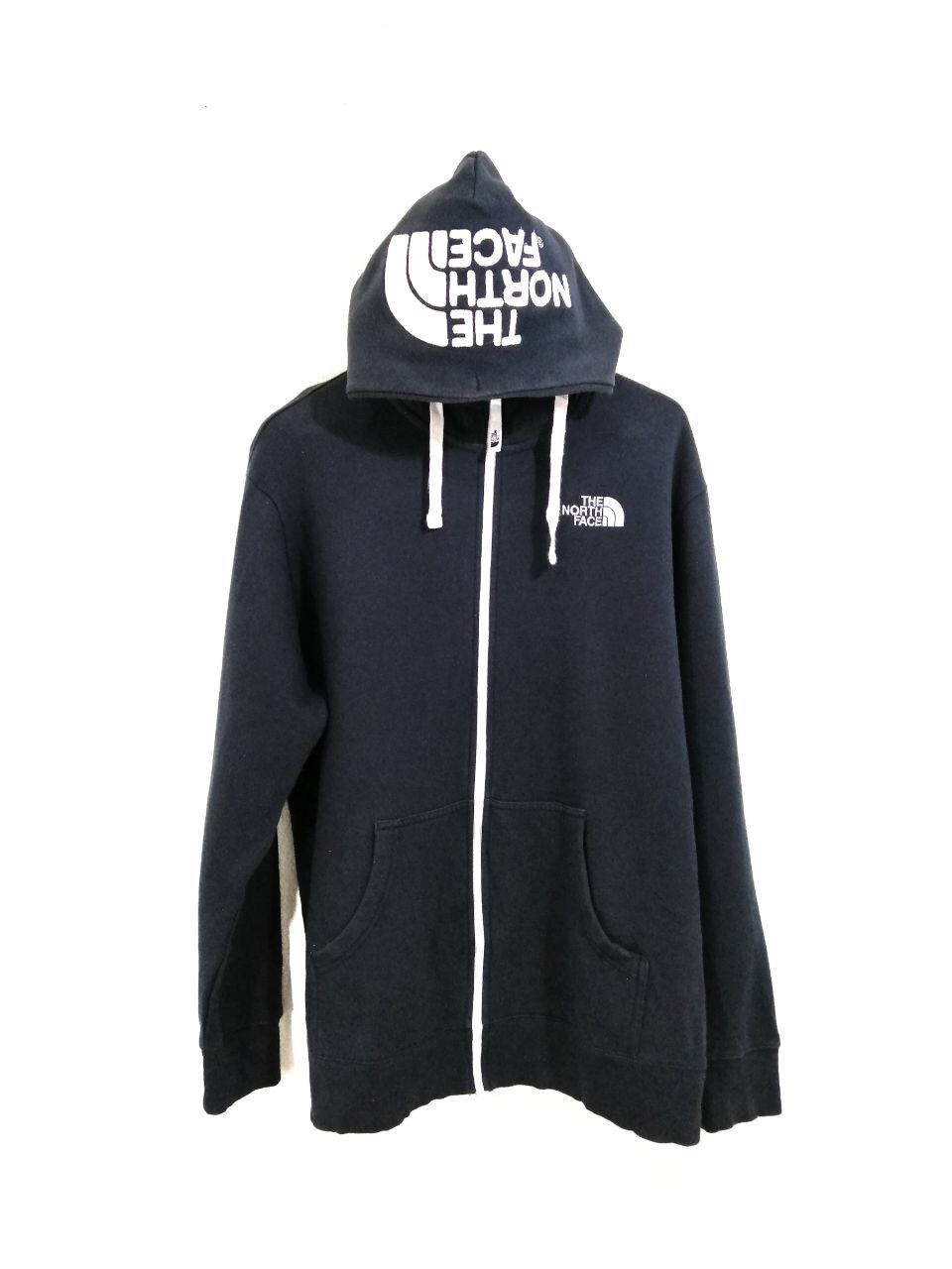 The North Face The North Face Hoodies Sweater Big Logo Design Rare Design Size US XL / EU 56 / 4 - 1 Thumbnail