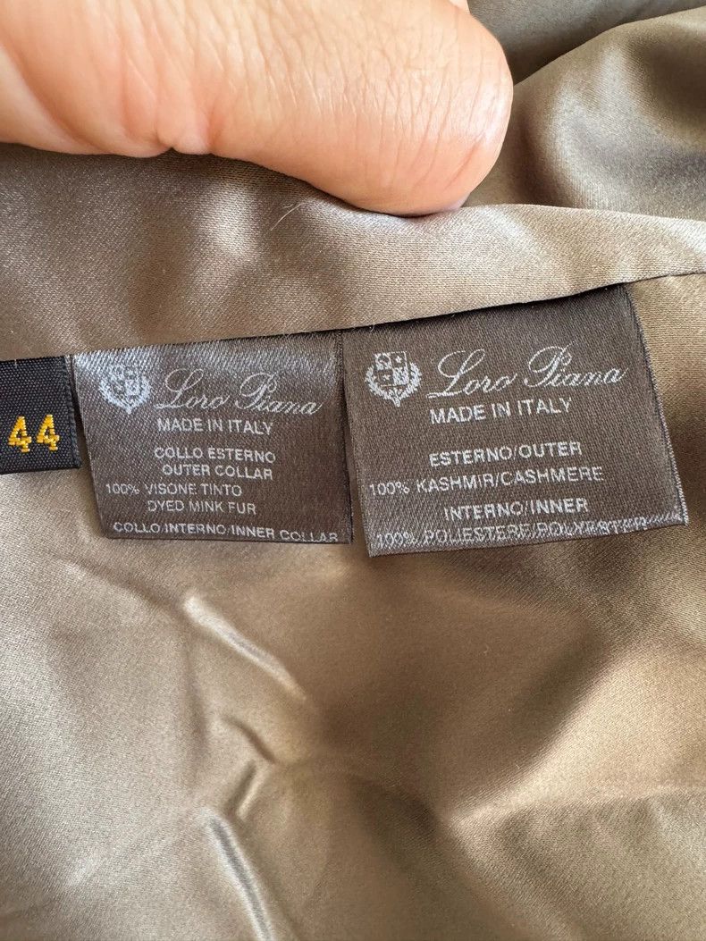 Loro Piana Loro Piana Mink Collar Cashmere Coat - dmc Size US M / EU 48-50 / 2 - 6 Thumbnail