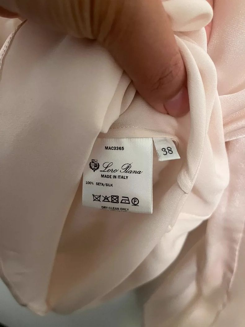 Loro Piana LoroPiana Light Pink Silk Shirt - dmc Size US M / EU 48-50 / 2 - 3 Thumbnail