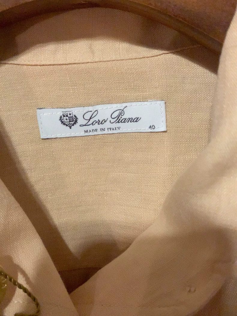 Loro Piana Loro Piana Women's Linen Button-Up Shirt - dmc Size US M / EU 48-50 / 2 - 2 Thumbnail