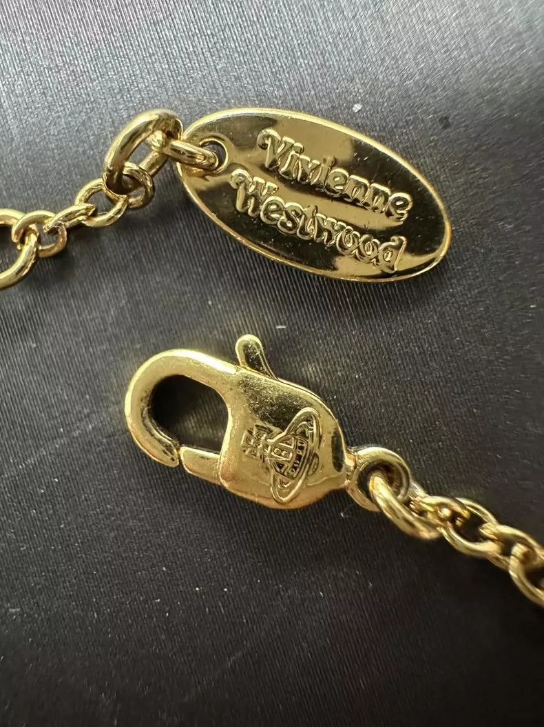 Vivienne Westwood Vivienne Westwood Heart Pin Pearl Bracelet - dmc Size ONE SIZE - 4 Thumbnail