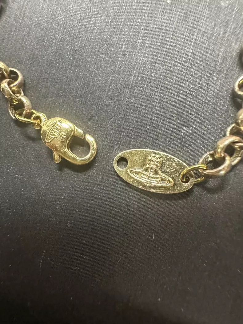 Vivienne Westwood Vivienne Westwood Gold Saturn Necklace - dmc Size ONE SIZE - 5 Thumbnail