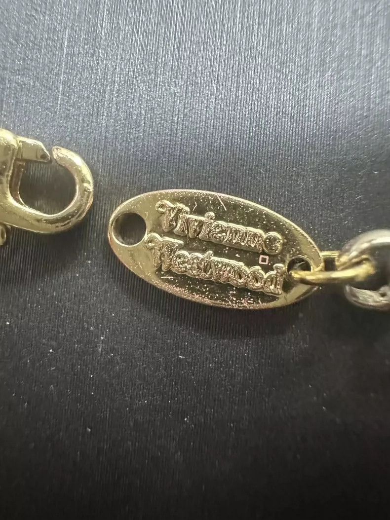 Vivienne Westwood Vivienne Westwood Gold Saturn Necklace - dmc Size ONE SIZE - 6 Thumbnail