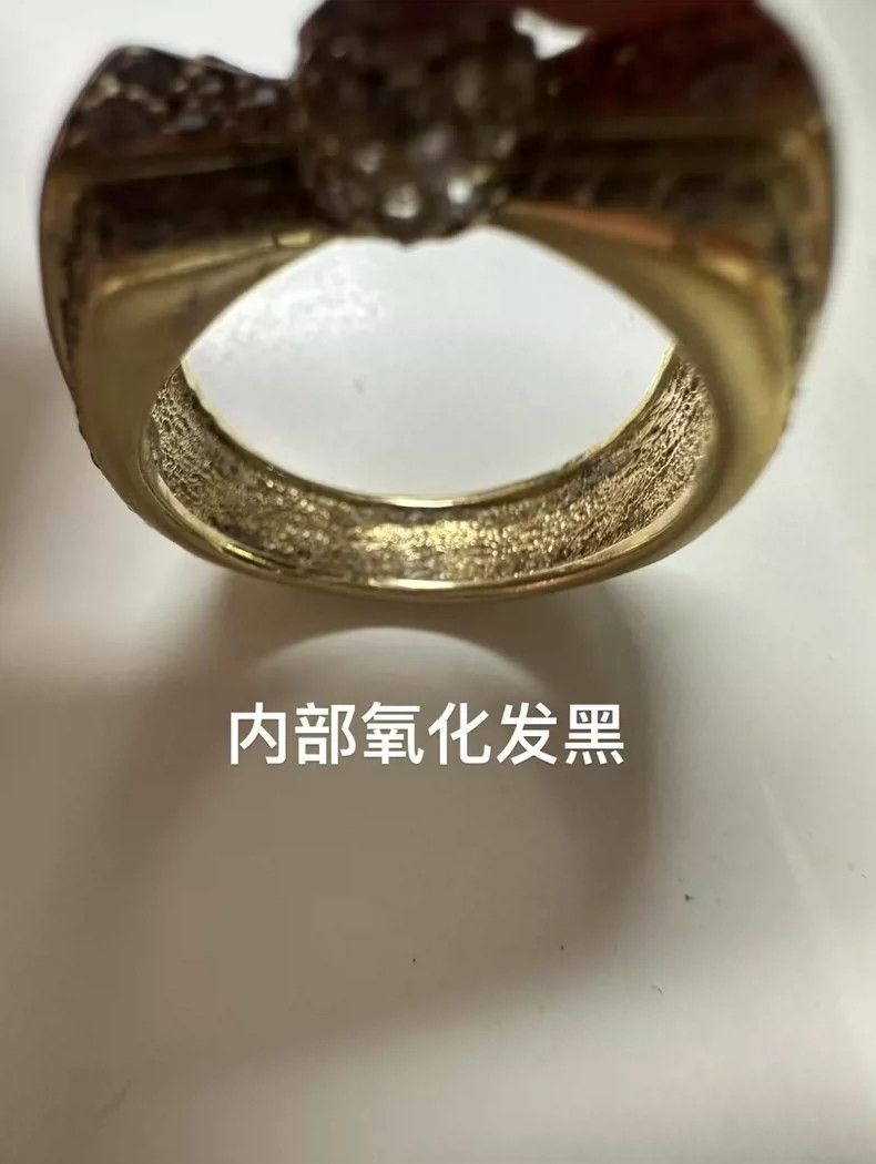 Vivienne Westwood Vivienne Westwood Bow Diamond Ring - dmc Size ONE SIZE - 4 Thumbnail