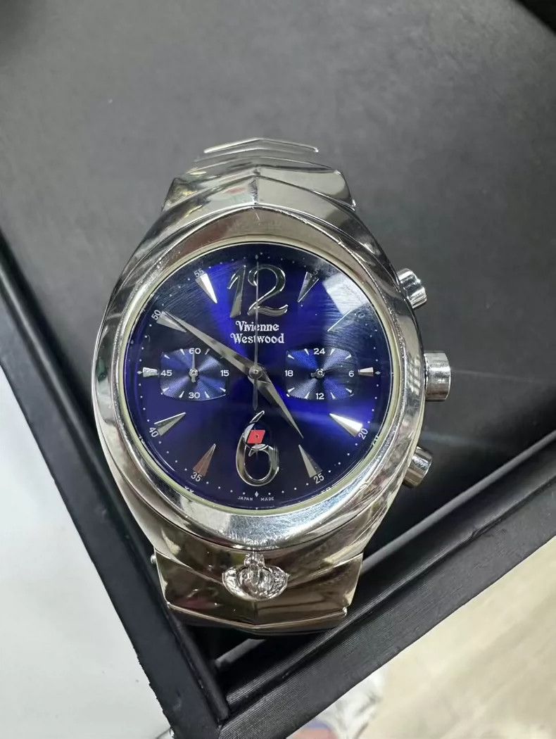 Vivienne Westwood Vivienne Westwood Men's Saturn Watch - dmc Size ONE SIZE - 6 Thumbnail