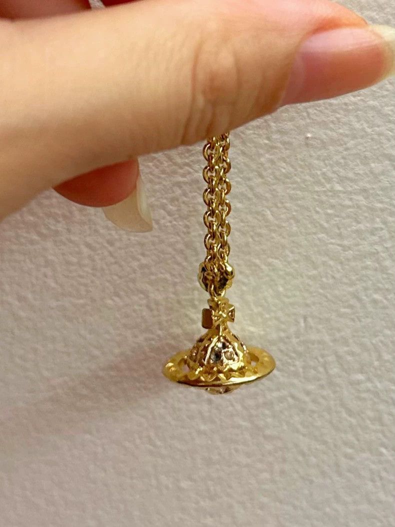 Vivienne Westwood Vivienne Westwood Mayfair Mini Necklace - dmc Size ONE SIZE - 2 Thumbnail