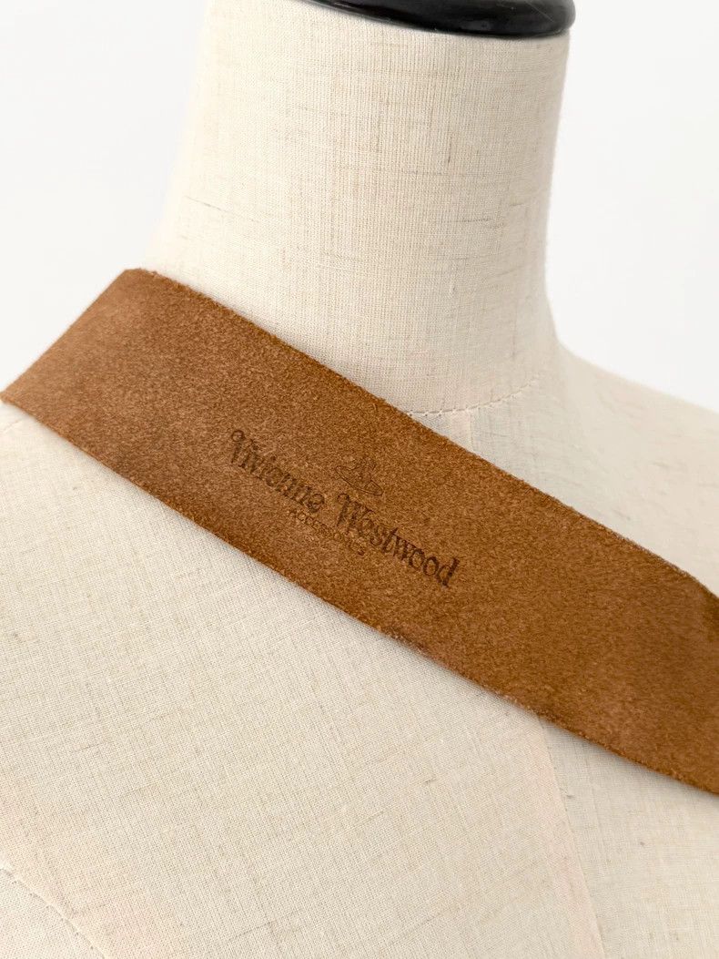 Vivienne Westwood Vivienne Westwood Red Blue Plaid Leather Belt - dmc Size ONE SIZE - 6 Thumbnail
