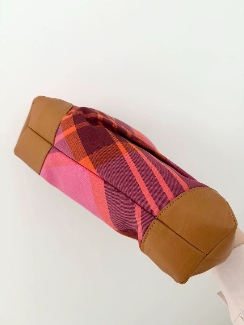 Vivienne Westwood Vivienne Westwood Red Pink Plaid Bowling Bag - dmc Size ONE SIZE - 6 Thumbnail