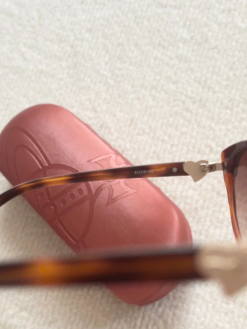 Vivienne Westwood Vivienne Westwood Caramel Tortoiseshell Sunglasses - dmc Size ONE SIZE - 9 Thumbnail
