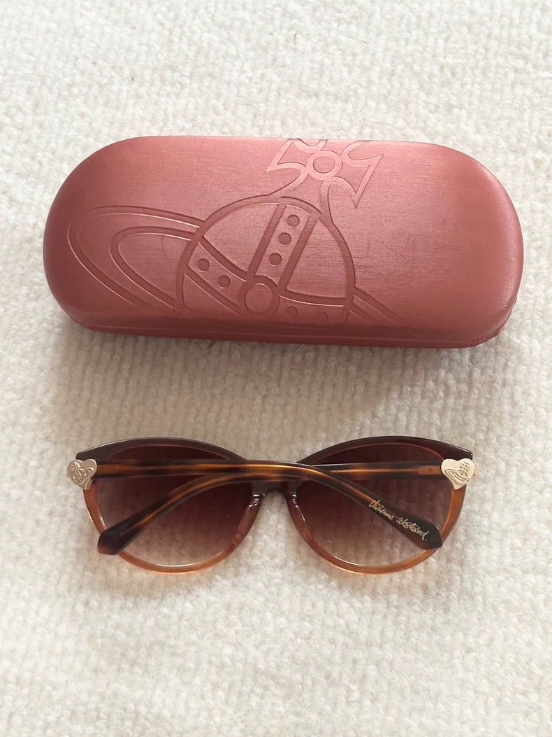 Vivienne Westwood Vivienne Westwood Caramel Tortoiseshell Sunglasses - dmc Size ONE SIZE - 3 Thumbnail
