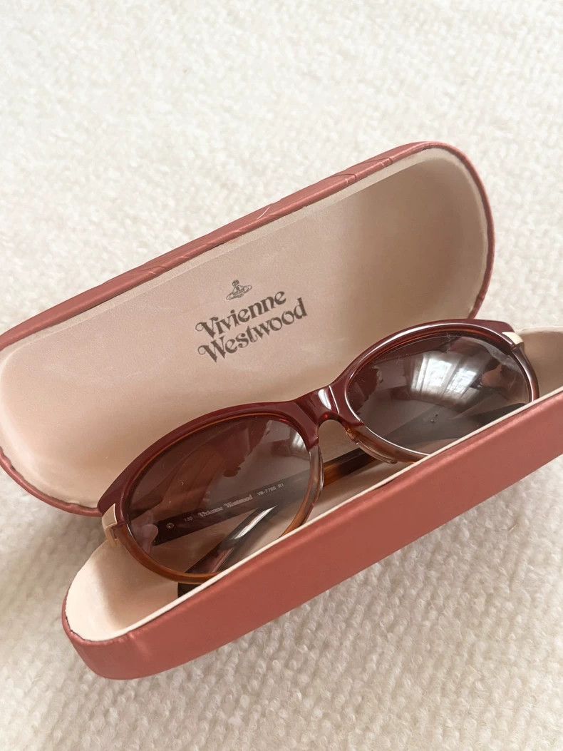 Vivienne Westwood Vivienne Westwood Caramel Tortoiseshell Sunglasses - dmc Size ONE SIZE - 4 Thumbnail