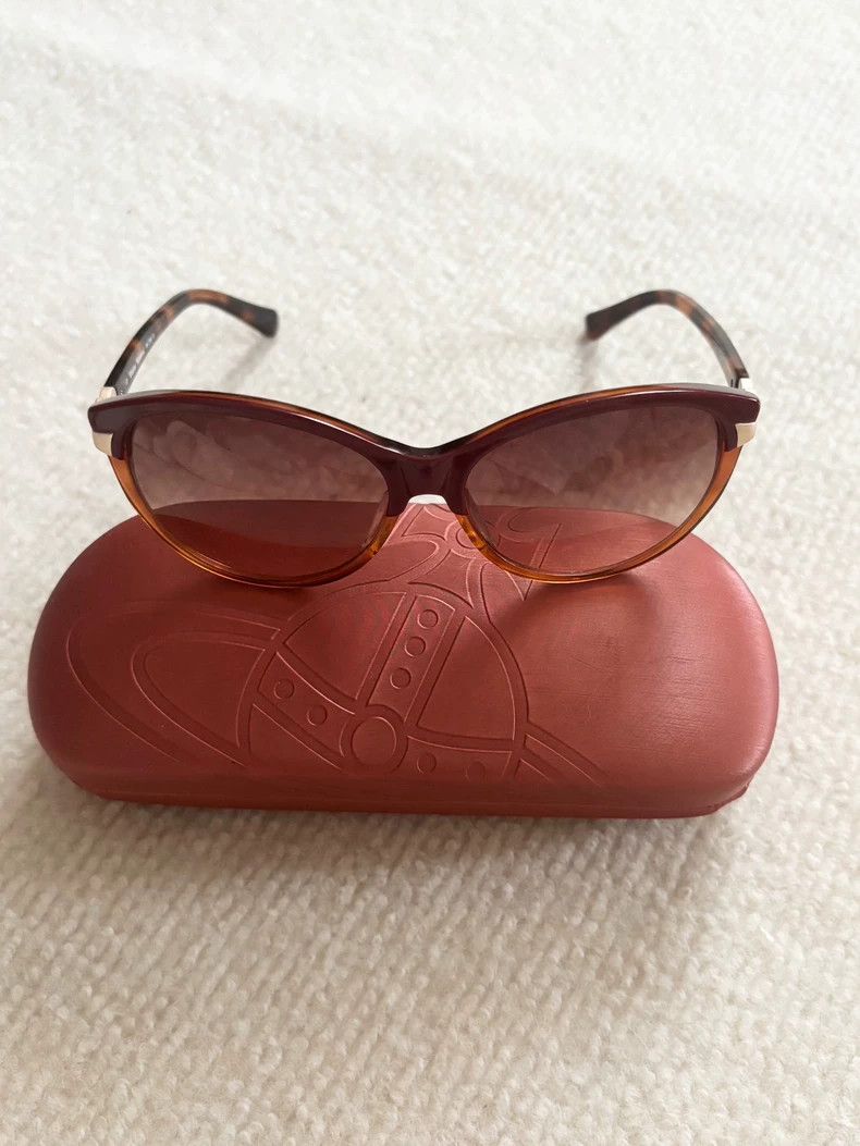 Vivienne Westwood Vivienne Westwood Caramel Tortoiseshell Sunglasses - dmc Size ONE SIZE - 2 Thumbnail