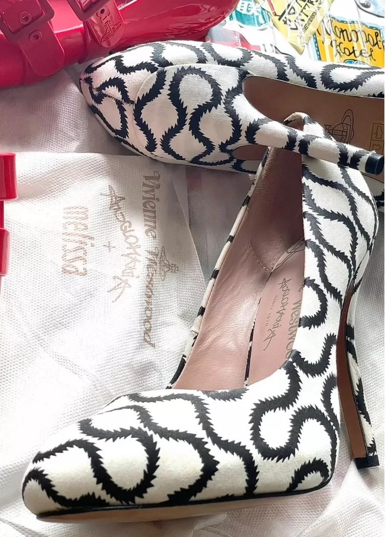 Vivienne Westwood Vivienne Westwood Pirate Pattern High Heels - dmc Size US 7.5 / EU 40-41 - 5 Thumbnail