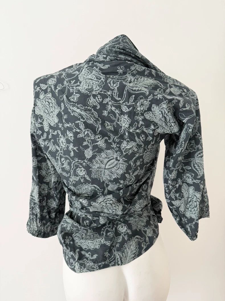 Vivienne Westwood Vivienne Westwood Green Floral Shirt - dmc Size US S / EU 44-46 / 1 - 2 Thumbnail