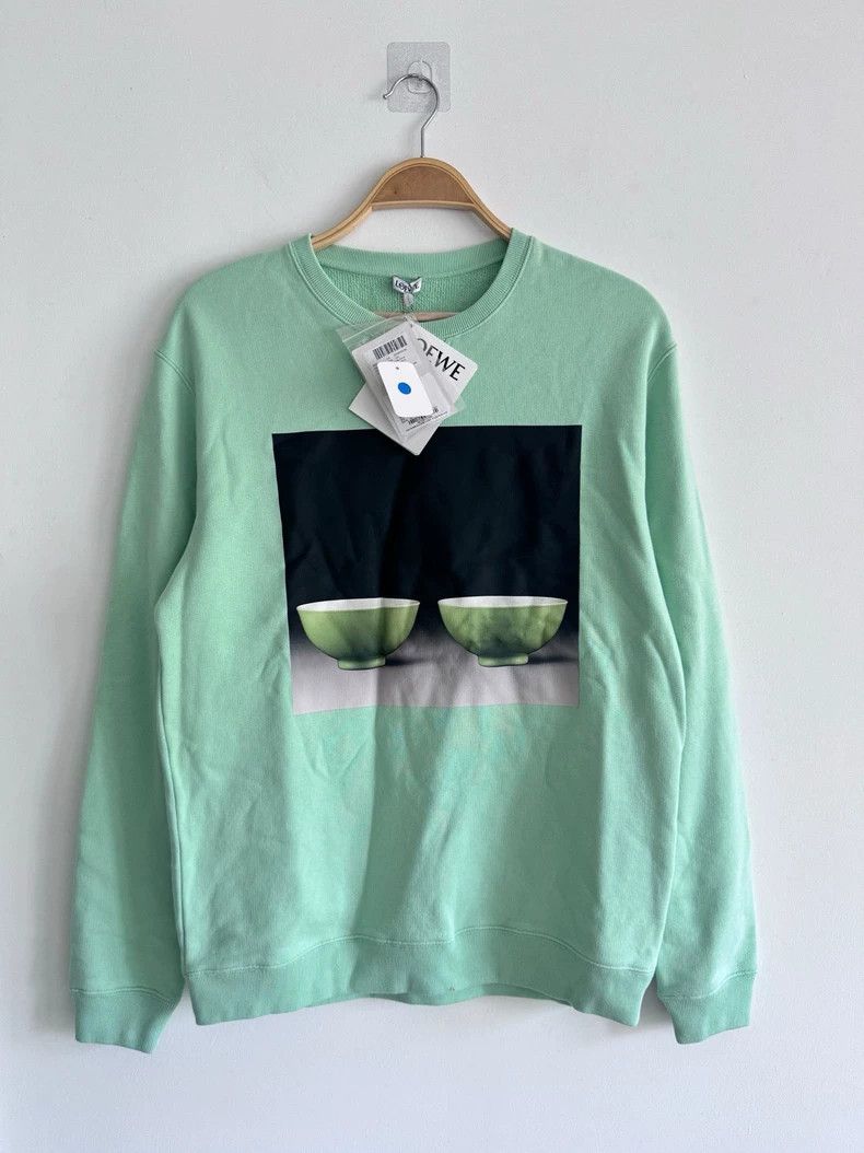 Loewe LOEWE Monochrome Glaze Ceramic Print Sweatshirt - dmc Size US M / EU 48-50 / 2 - 2 Thumbnail
