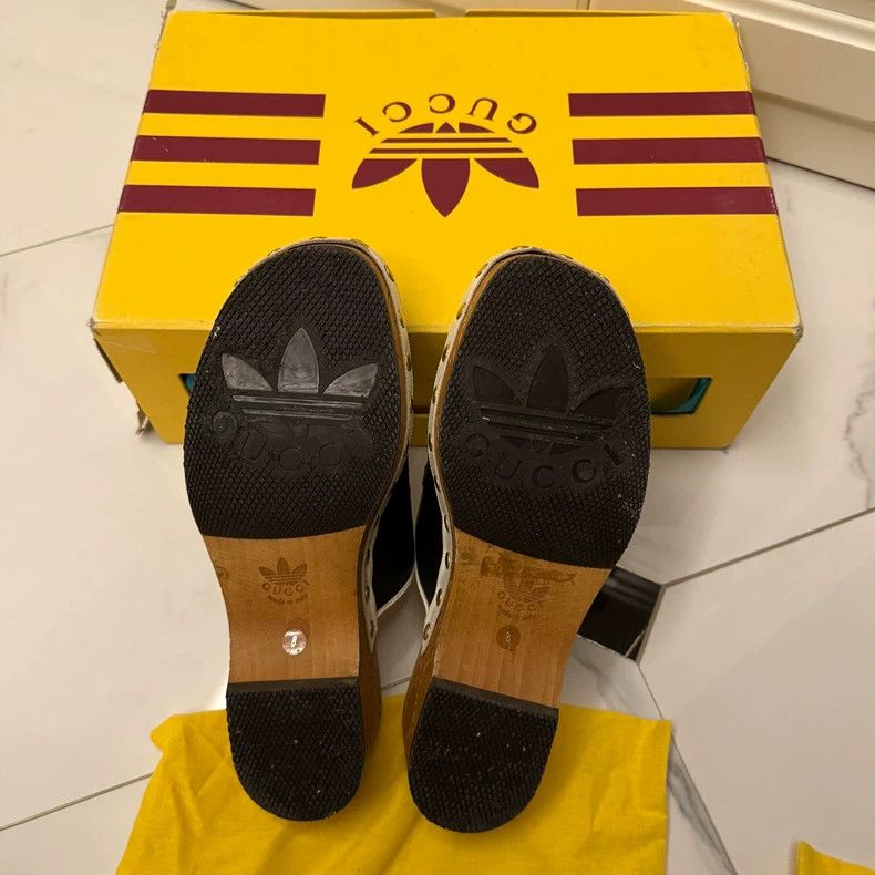 Gucci Gucci x Adidas collaborative clogs US8 - dmc Size US 8 / EU 41 - 4 Thumbnail