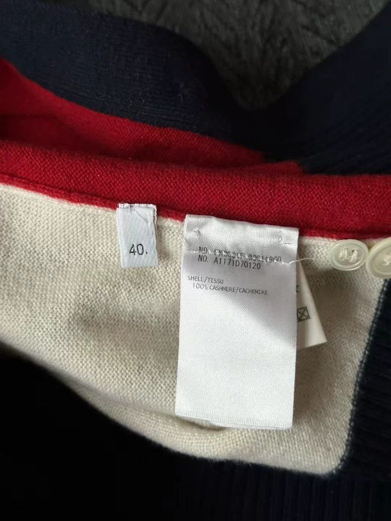 Thom Browne Thom Browne Colorblock Cashmere Cardigan - dmc Size US M / EU 48-50 / 2 - 4 Thumbnail