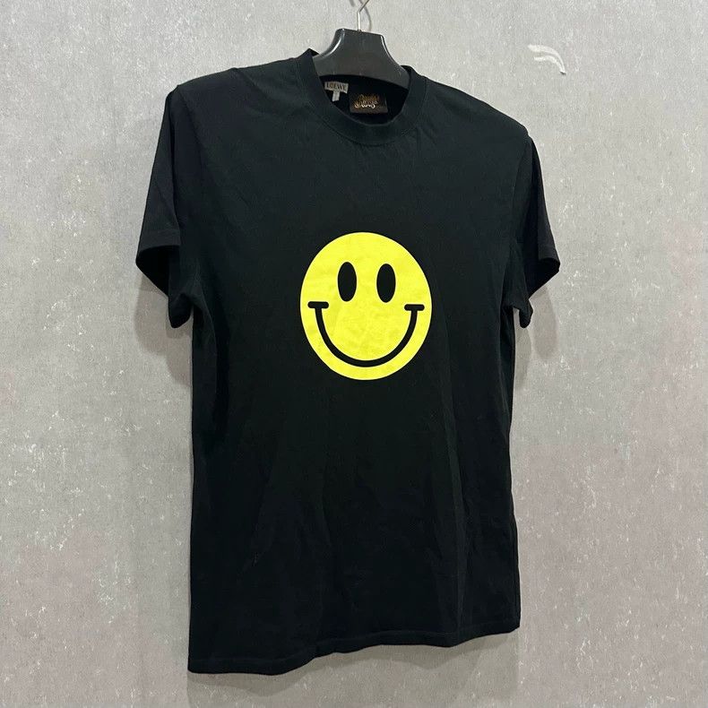 Loewe Loewe Black Smiley Big Logo T-shirt - dmc Size US XS / EU 42 / 0 - 3 Thumbnail