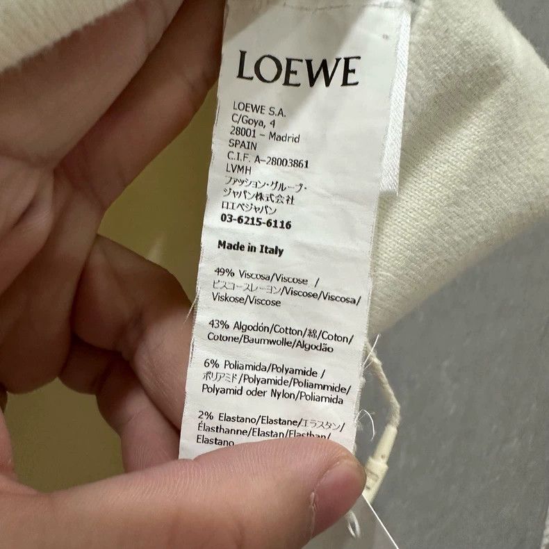 Loewe Loewe Logo Pocket Oversized Sweatshirt - dmc Size US M / EU 48-50 / 2 - 5 Thumbnail