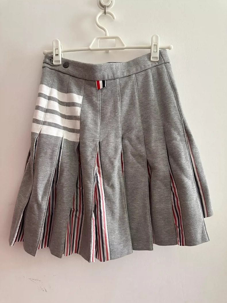 Thom Browne Thom Browne Pleated Mini Skirt - dmc Size US 36 / EU 52 - 2 Thumbnail