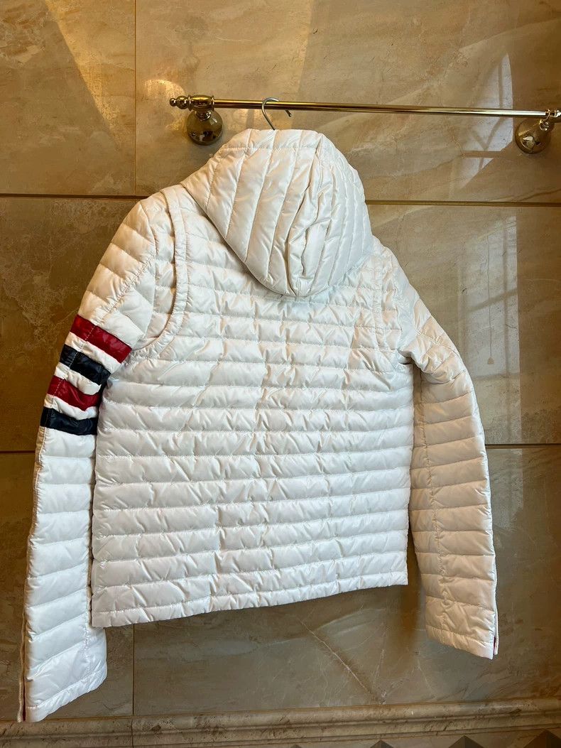 Thom Browne Thom Browne White Quilted Jacket - dmc Size US M / EU 48-50 / 2 - 4 Thumbnail