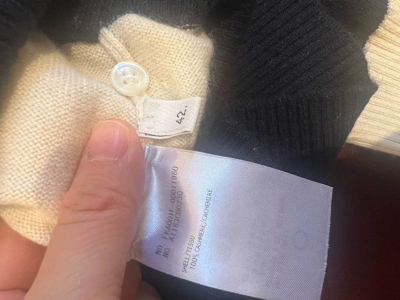 Thom Browne Thom Browne Color Block Cashmere Sweater - dmc Size US L / EU 52-54 / 3 - 5 Thumbnail
