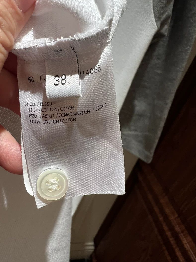 Thom Browne Thom Browne White Raglan Dress - dmc Size US M / EU 48-50 / 2 - 5 Thumbnail