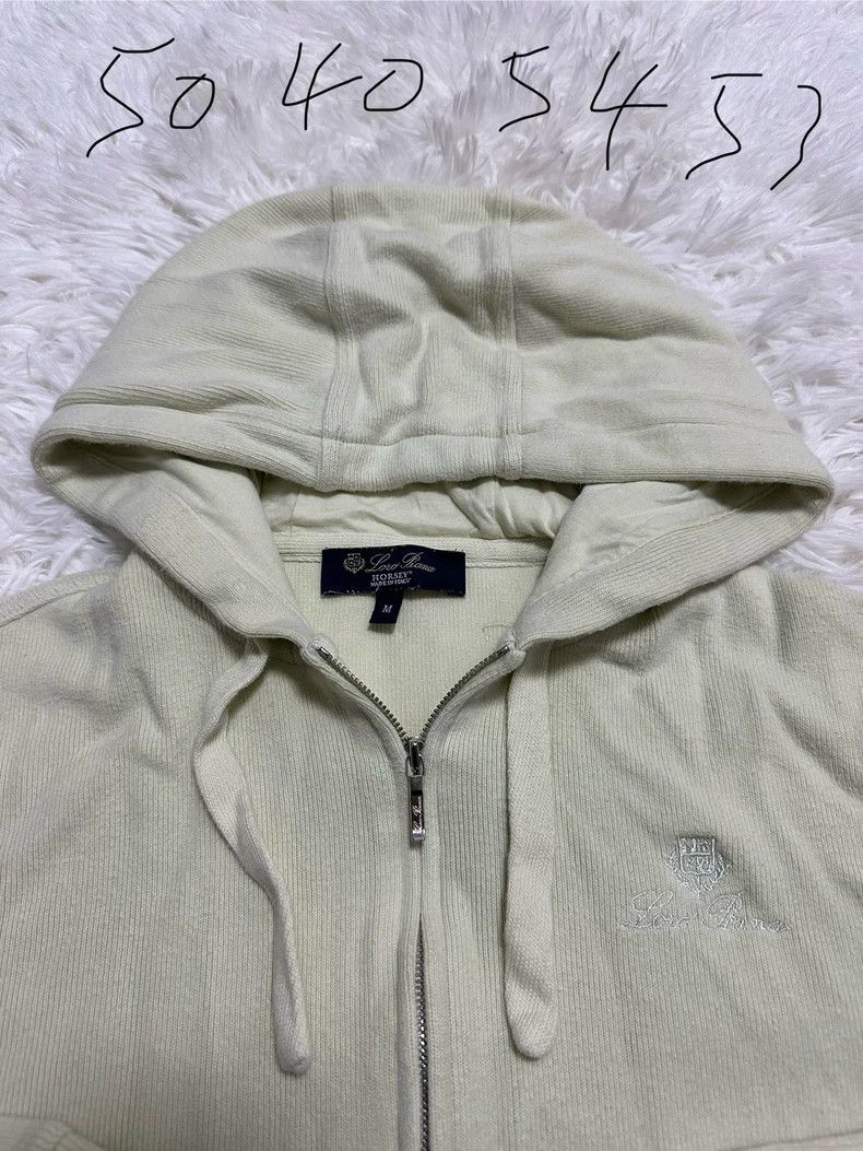 Loro Piana Loro Piana Women's Zip Hoodie - dmc Size US M / EU 48-50 / 2 - 4 Thumbnail