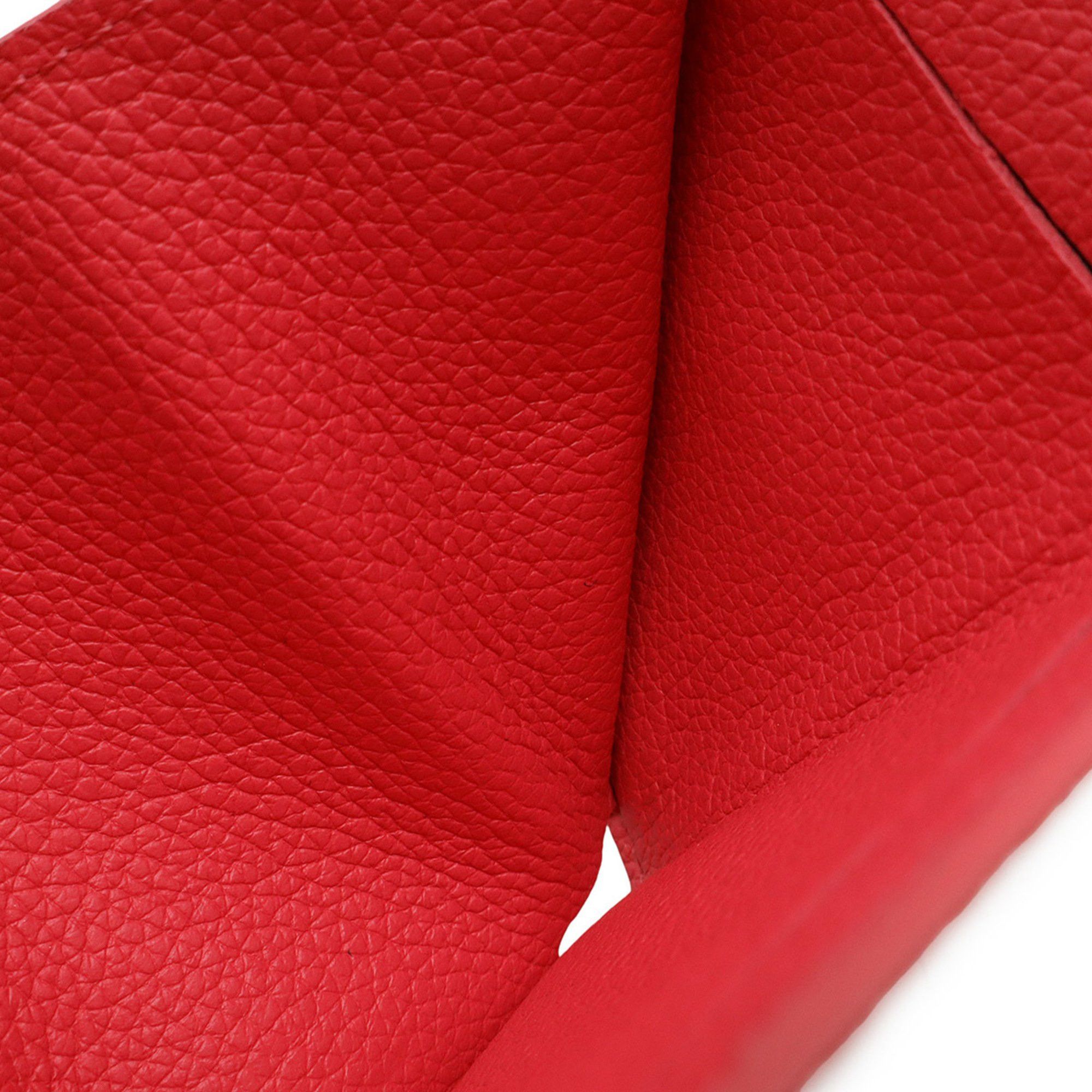 Louis Vuitton LOUIS VUITTON Portefeuille Rock Mini Tri-fold Compact Wallet in Fuchsia and Pink Leather (M80087) Size ONE SIZE - 8 Thumbnail