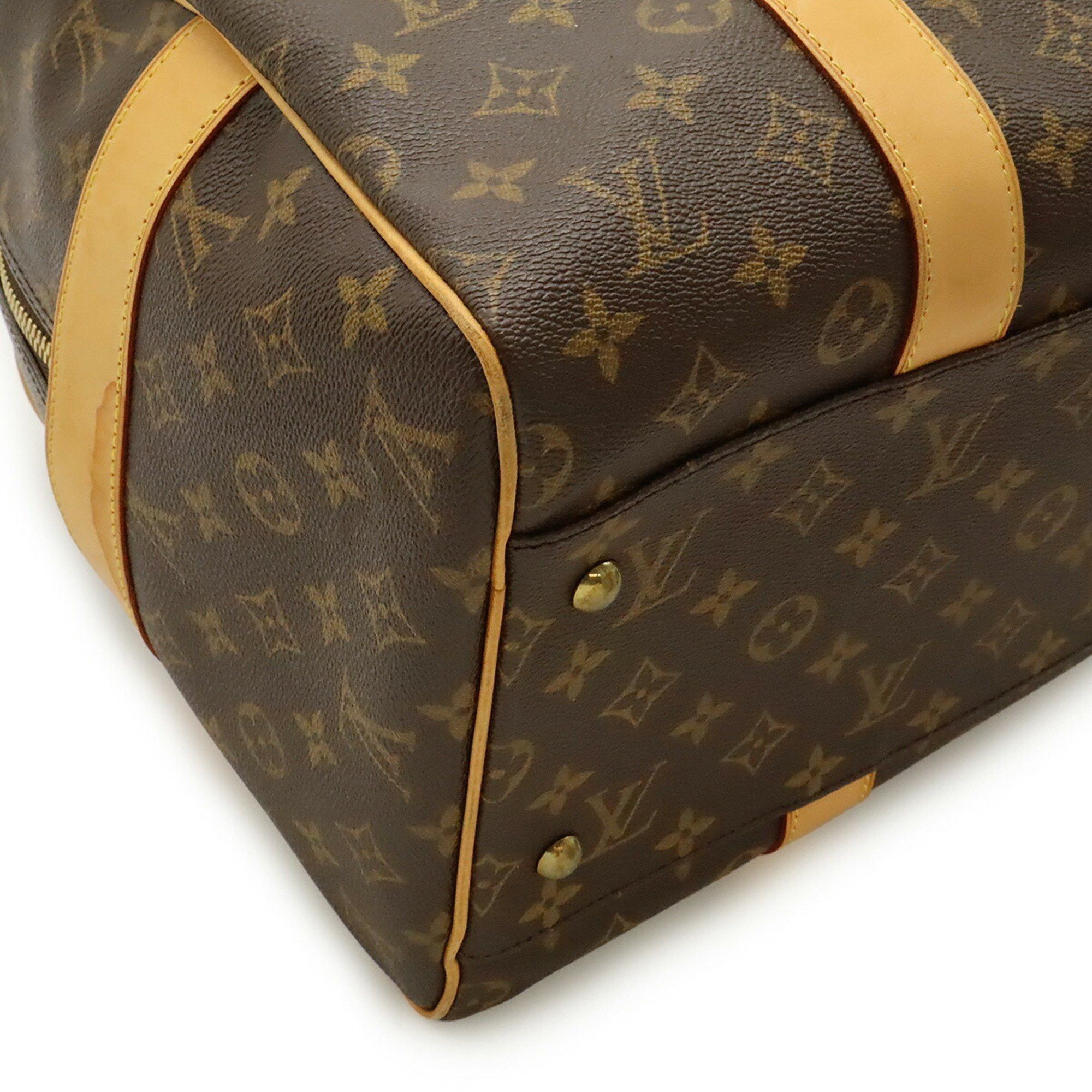 Louis Vuitton LOUIS VUITTON Monogram Carryall Boston Bag Travel Handbag M40074 Size ONE SIZE - 4 Thumbnail