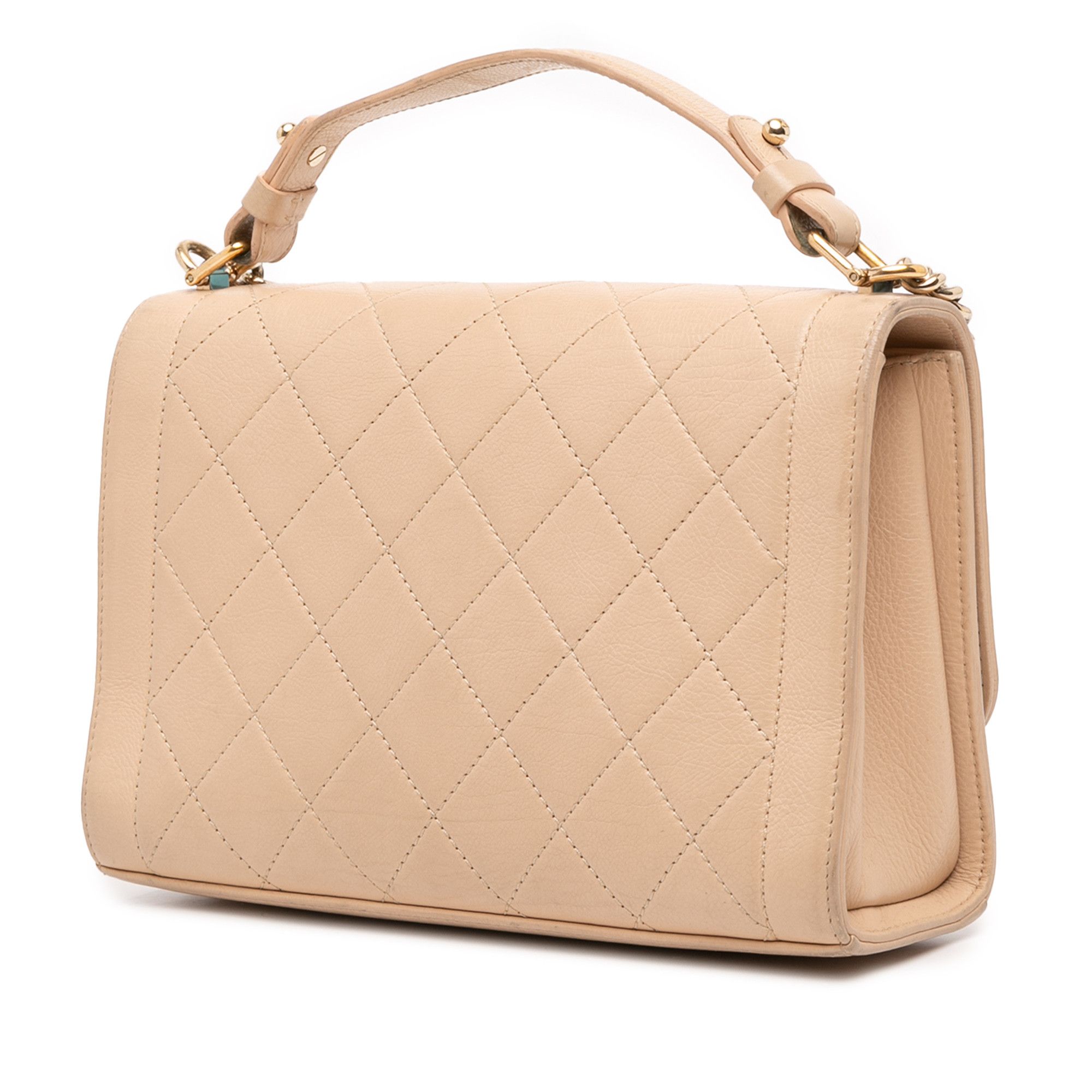 Chanel Chanel Medium Quilted Calfskin Label Click Flap Size ONE SIZE - 2 Thumbnail