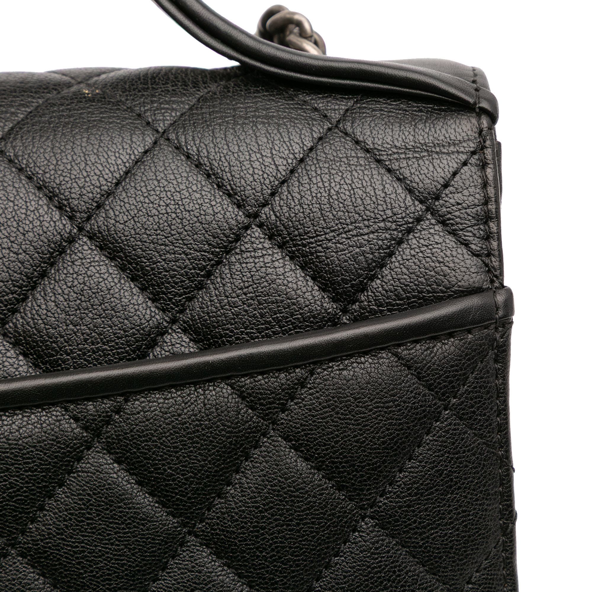 Chanel Chanel Medium Quilted Goatskin CC University Flap Size ONE SIZE - 10 Thumbnail