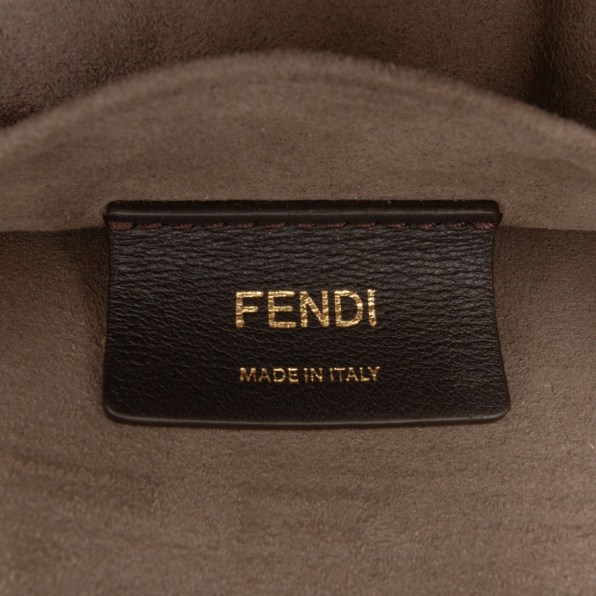 Fendi Fendi Zucca Shearling Double F Baguette Satchel Size ONE SIZE - 6 Thumbnail