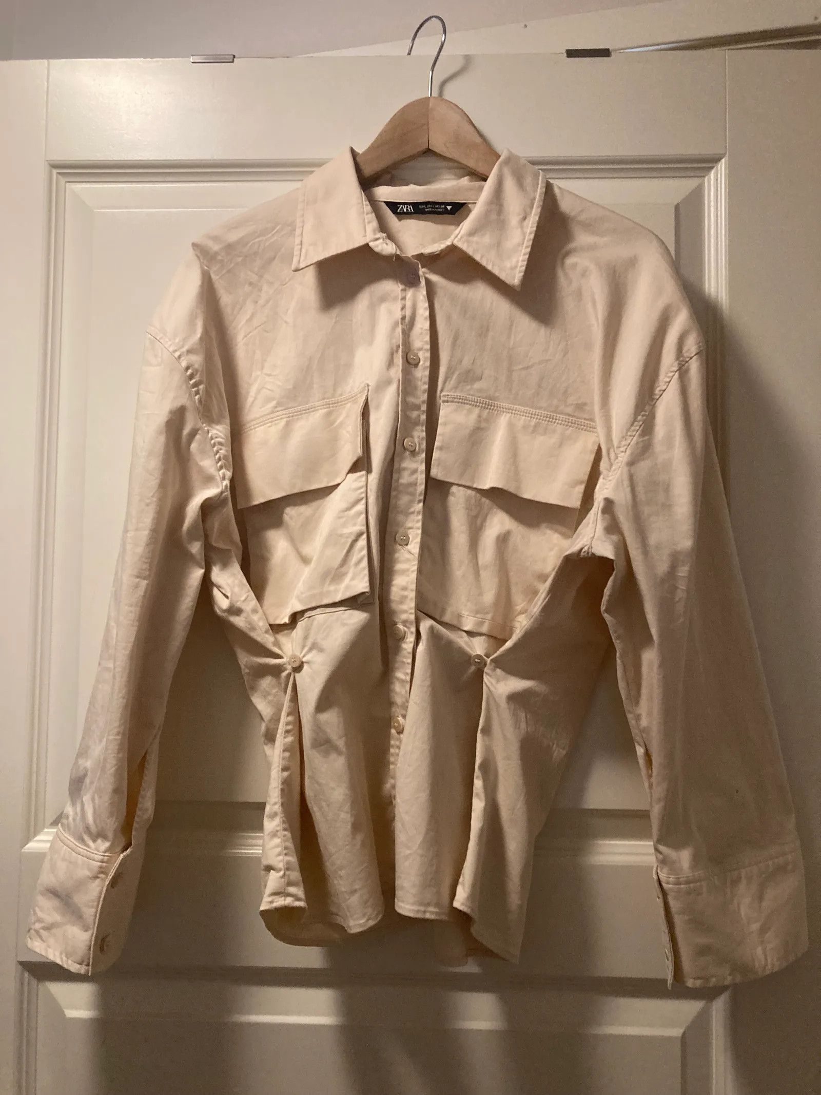 Zara Zara Shirt Size L / US 10 / IT 46 - 7 Thumbnail