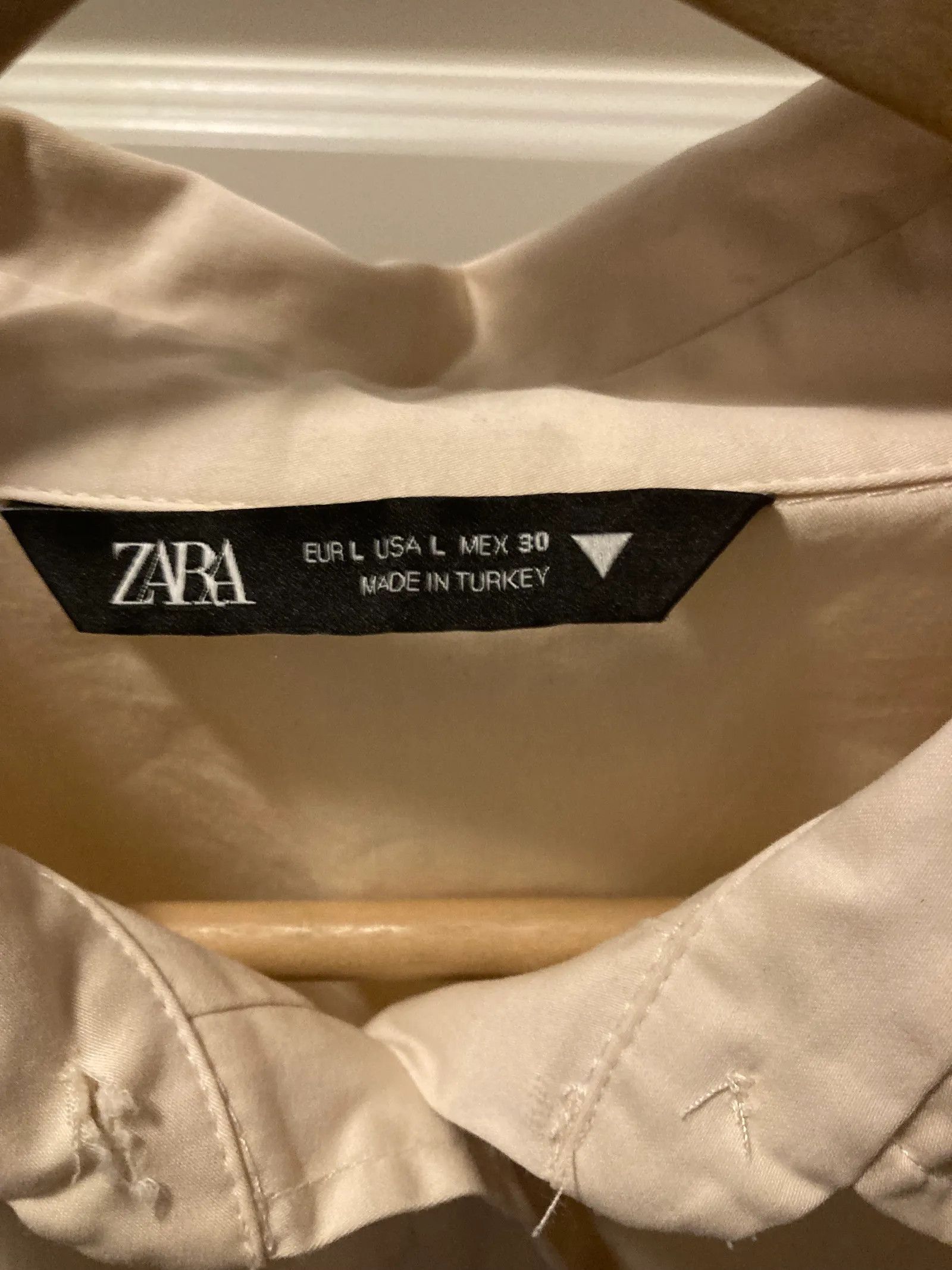 Zara Zara Shirt Size L / US 10 / IT 46 - 3 Thumbnail