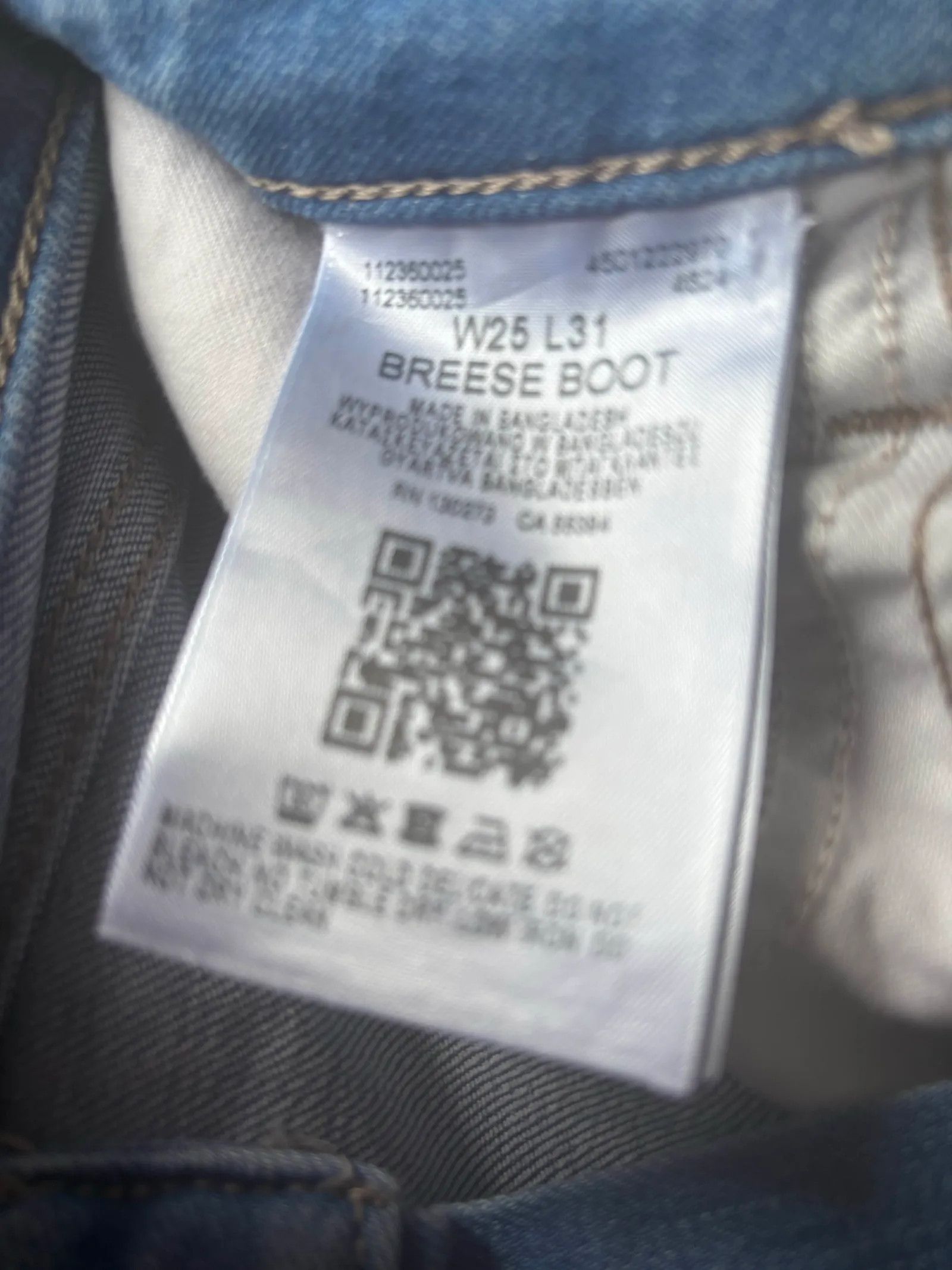 Lee Lee Breese boot Jeans Size 25" / US 0 / IT 36 - 2 Thumbnail