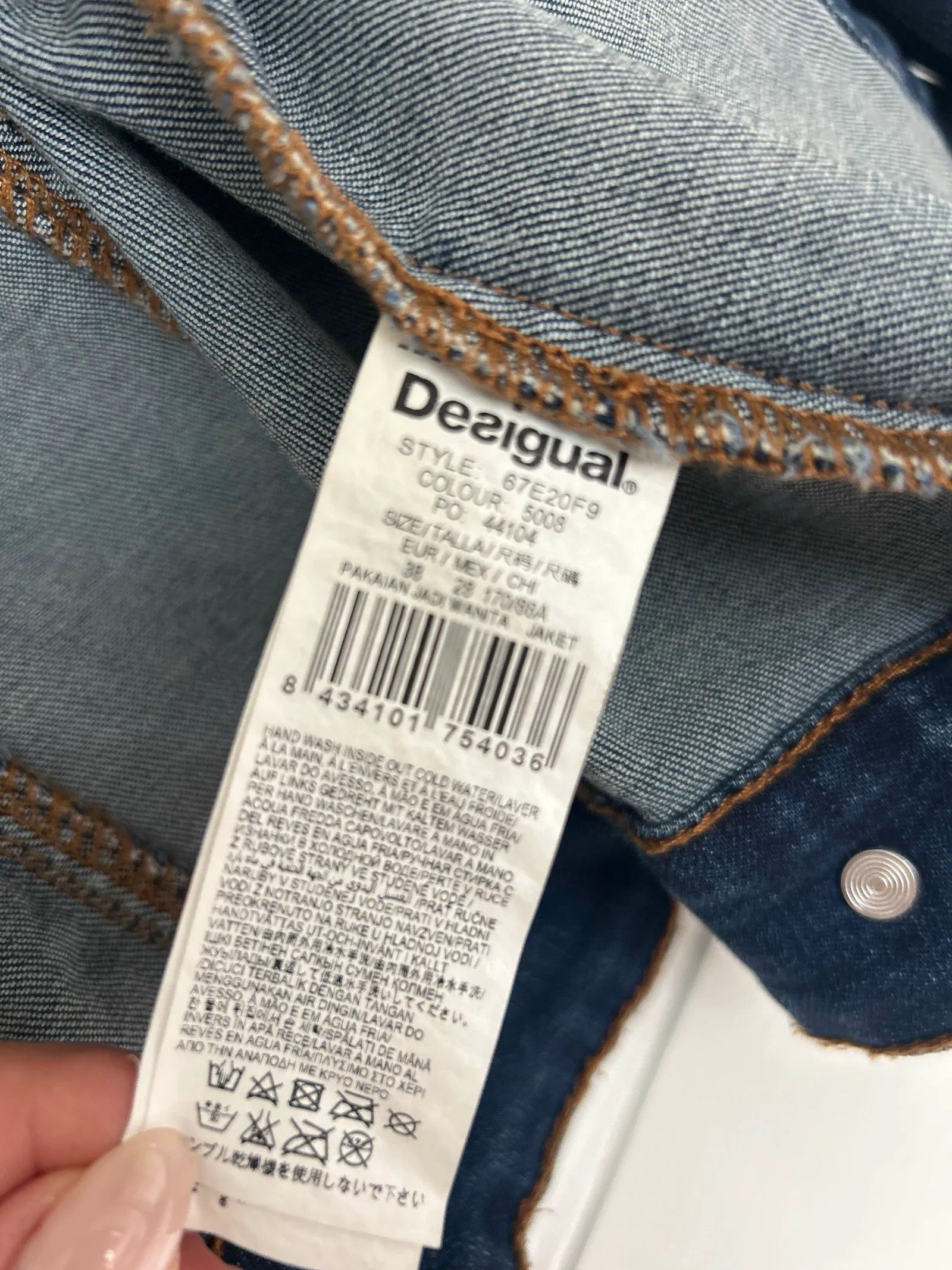 Desigual Desigual Jacket Size S / US 4 / IT 40 - 2 Thumbnail