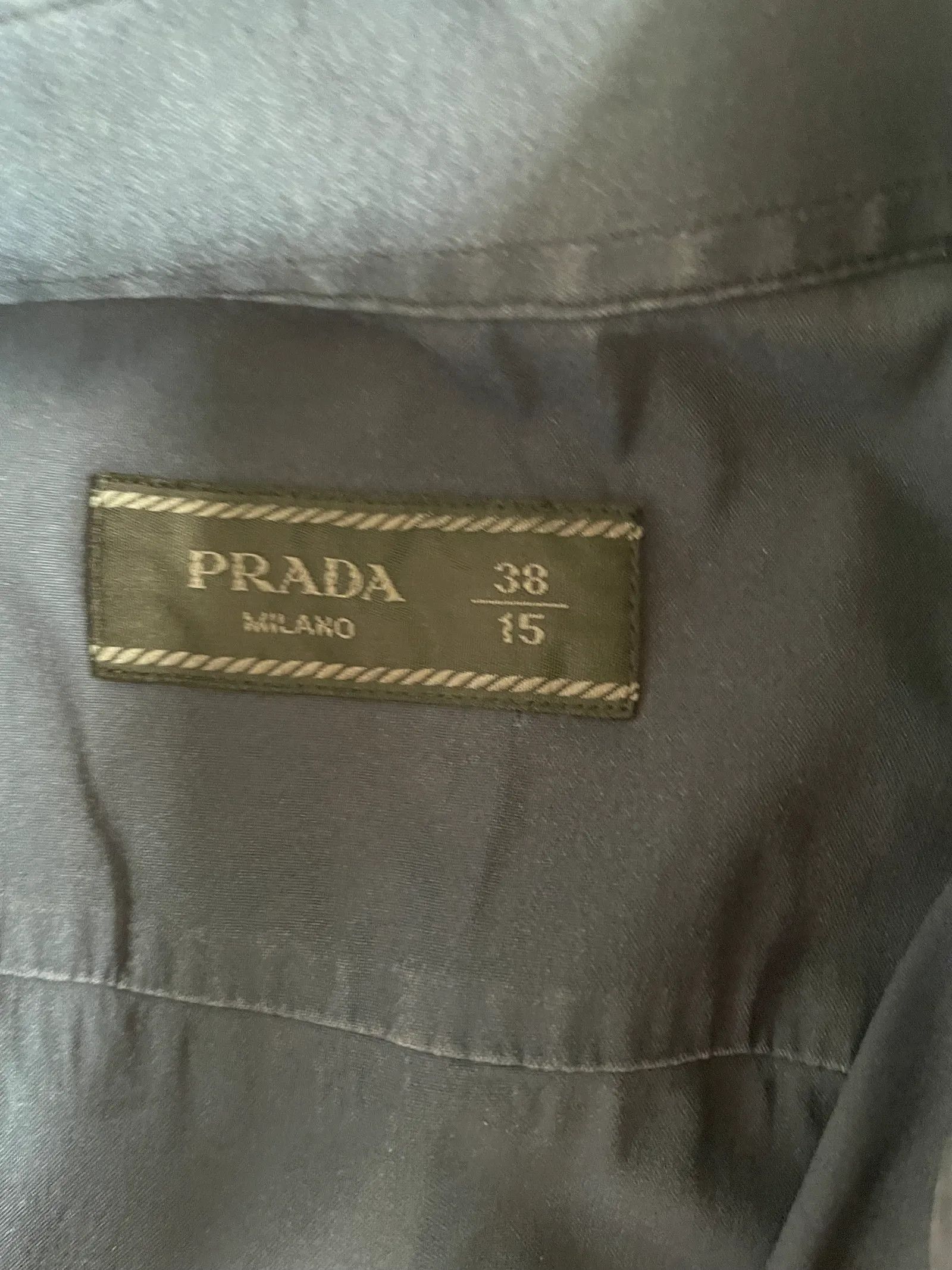 Prada Prada Prada slim fit Shirt Size US S / EU 44-46 / 1 - 2 Thumbnail