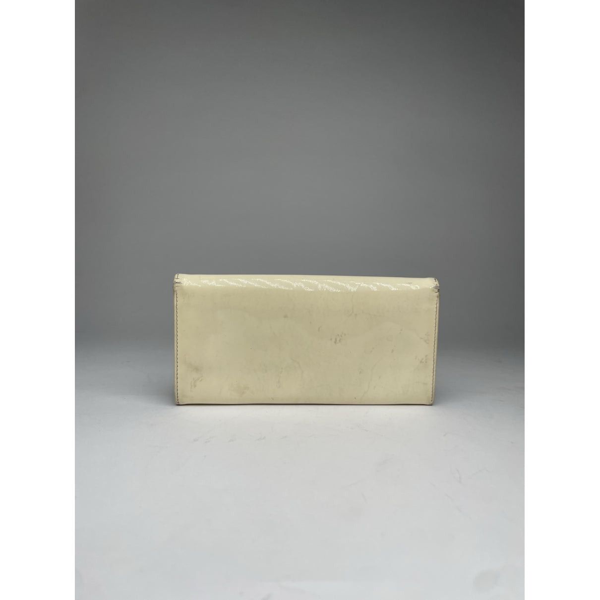 Miu Miu White Patent Leather Wallet Size ONE SIZE - 2 Thumbnail