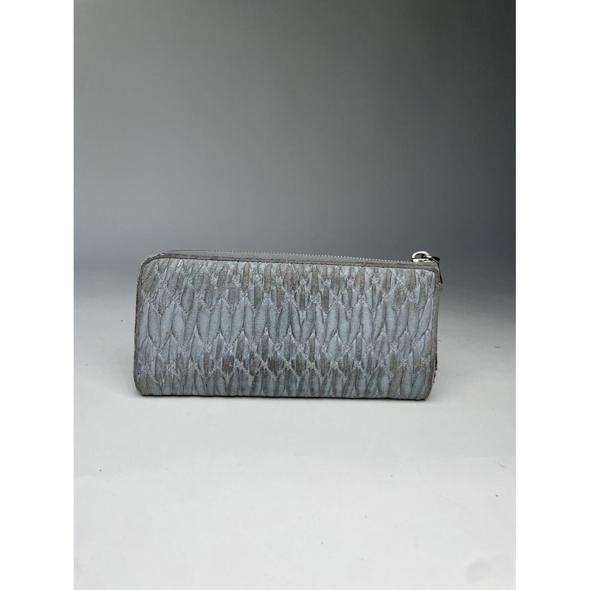 Miu Miu Blue Leather Wallet Size ONE SIZE - 2 Thumbnail