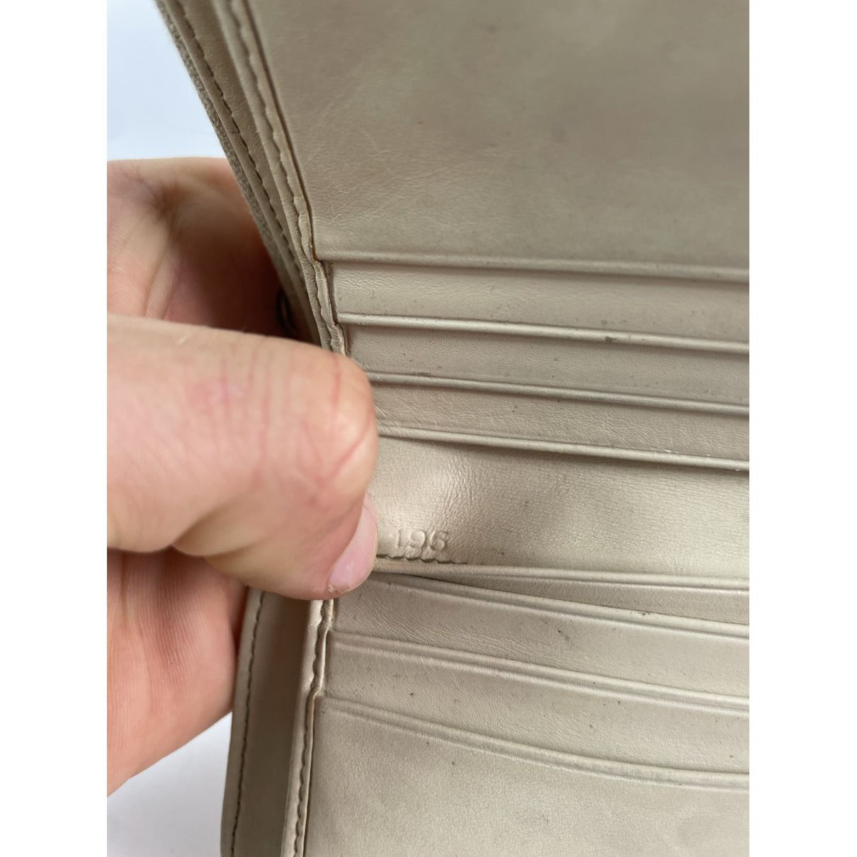 Miu Miu Beige Leather Wallet Size ONE SIZE - 5 Thumbnail