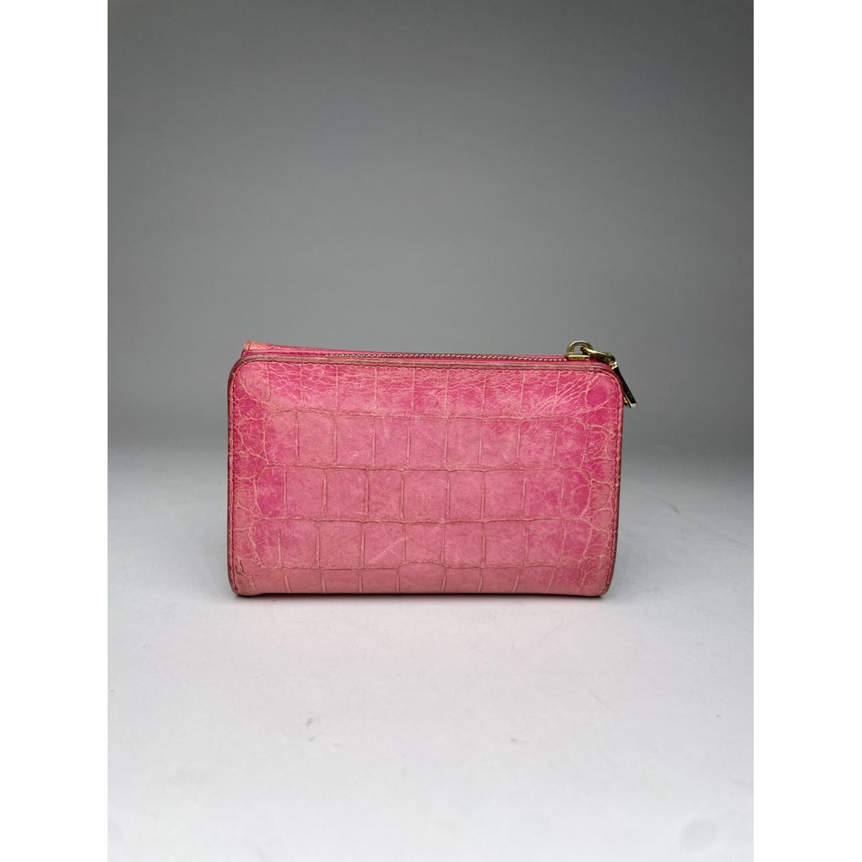 Miu Miu Pink Leather Wallet Size ONE SIZE - 3 Thumbnail