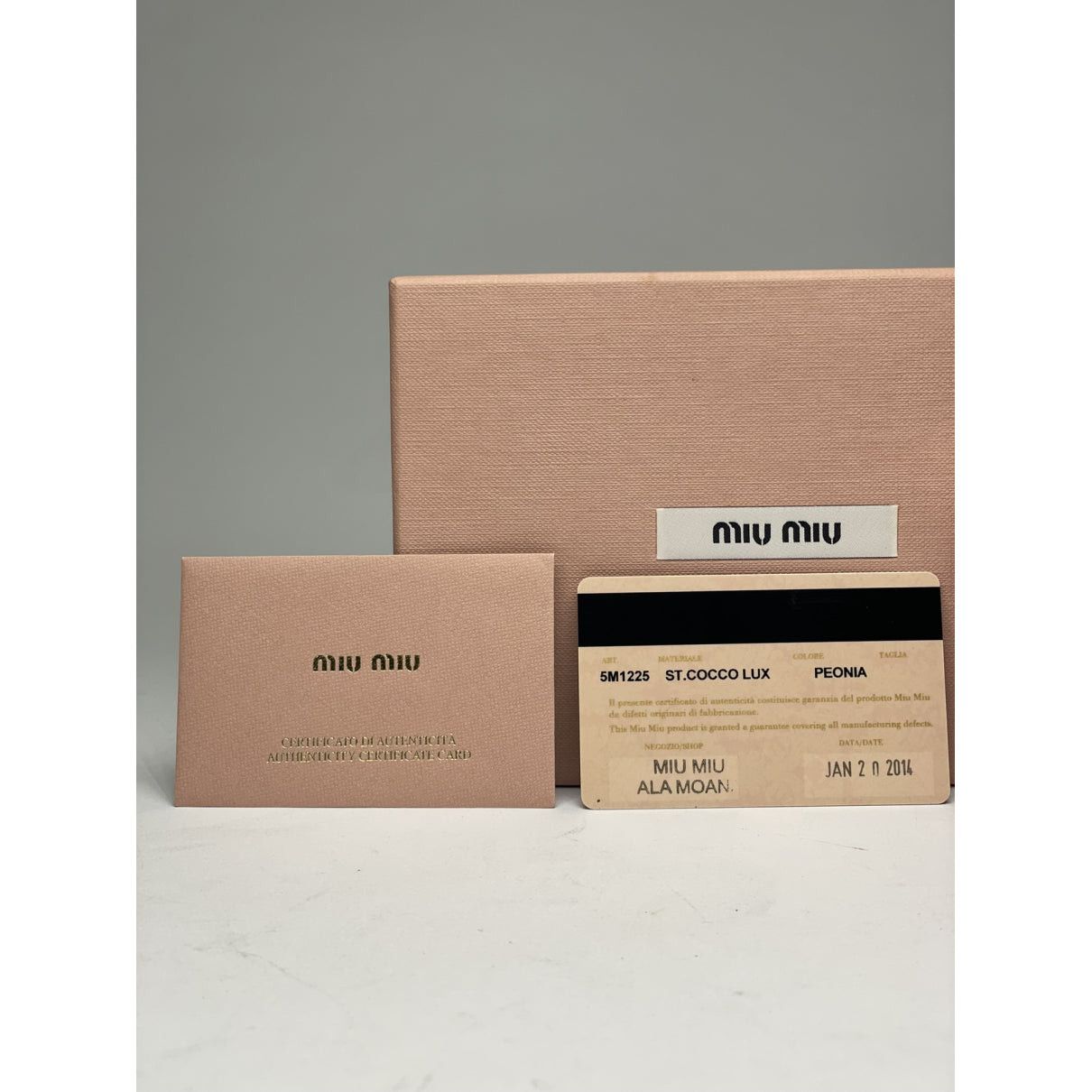 Miu Miu Pink Leather Wallet Size ONE SIZE - 2 Thumbnail