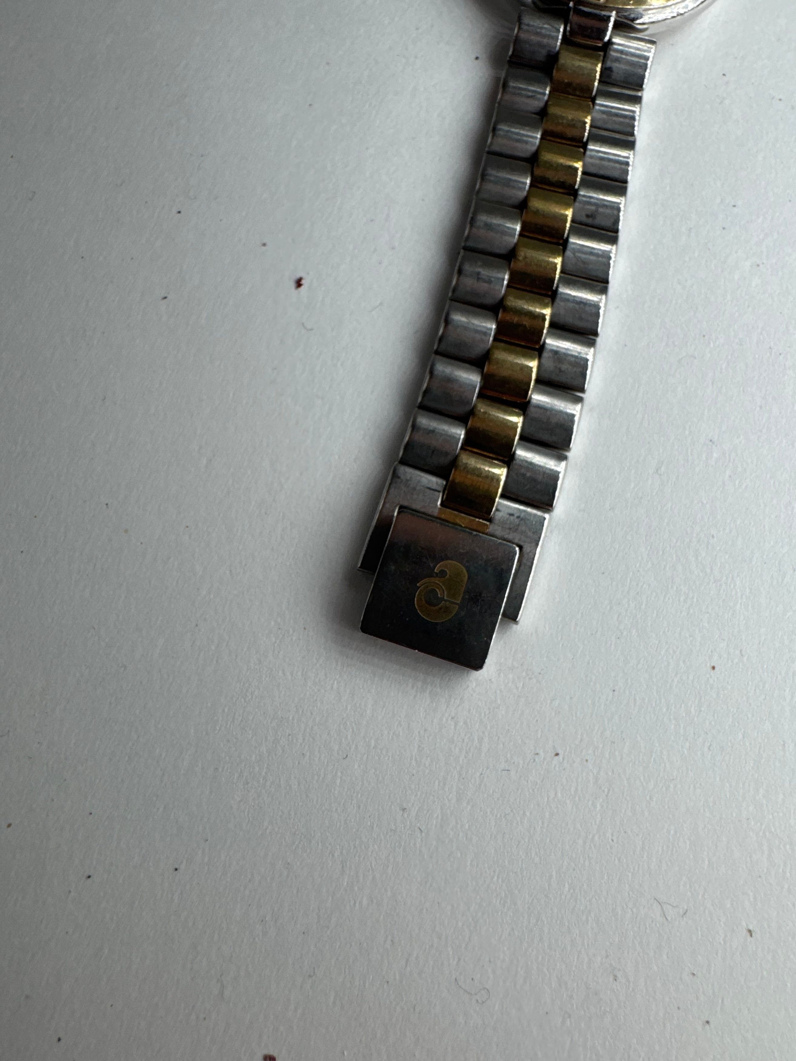 Courreges Vintage Steel Watch Silver / Gold Size ONE SIZE - 6 Thumbnail