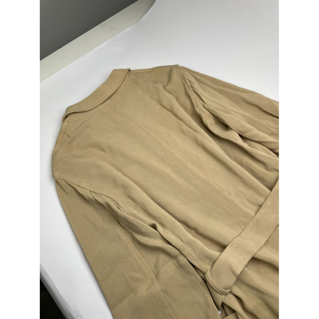 Salvatore Ferragamo Beige Wool Trench Coat Size L / US 10 / IT 46 - 5 Thumbnail