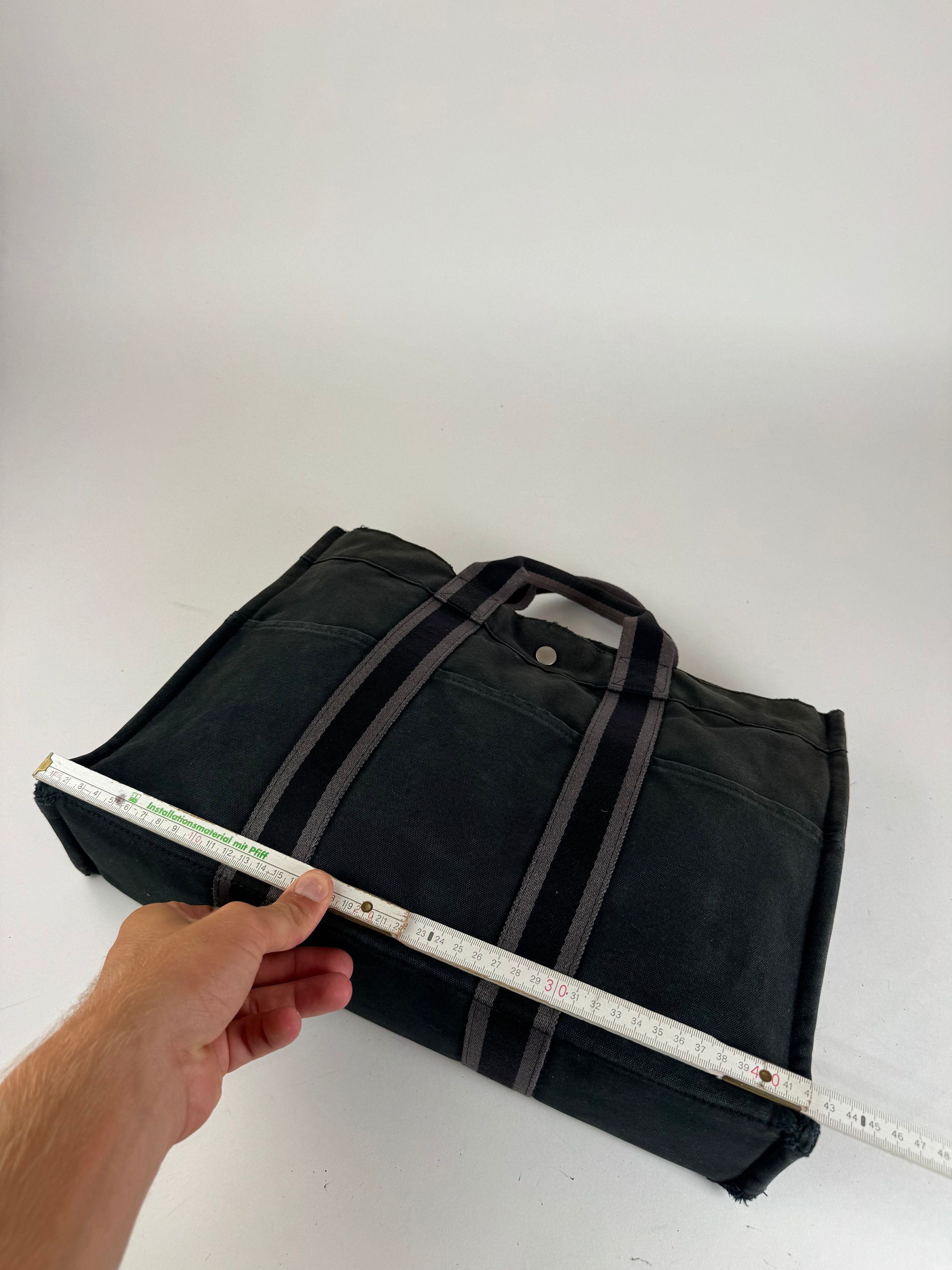 Other Vintage Hermes Canvas Tote bag black Size ONE SIZE - 11 Thumbnail