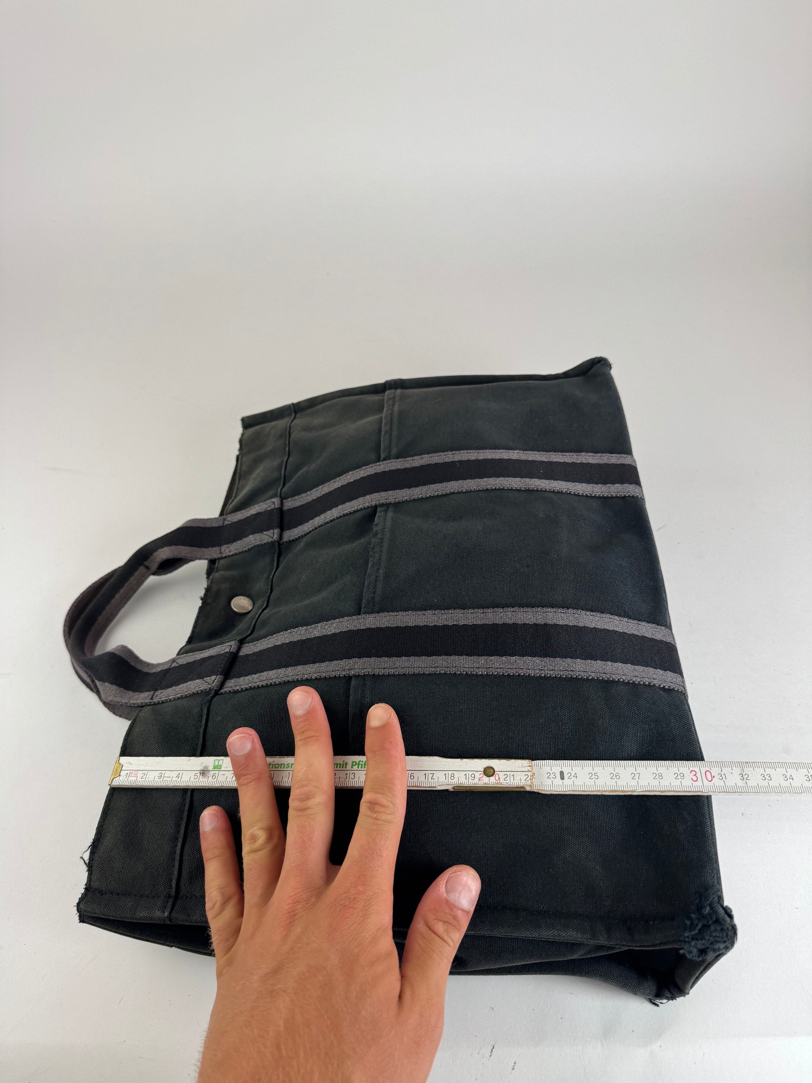 Other Vintage Hermes Canvas Tote bag black Size ONE SIZE - 12 Thumbnail